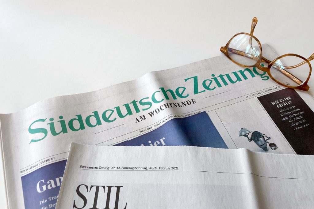Beitrag Süddeutsche Zeitung